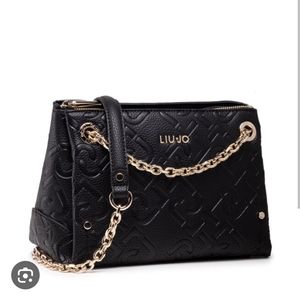 NWT Liu Jo Ecs Satchel Black